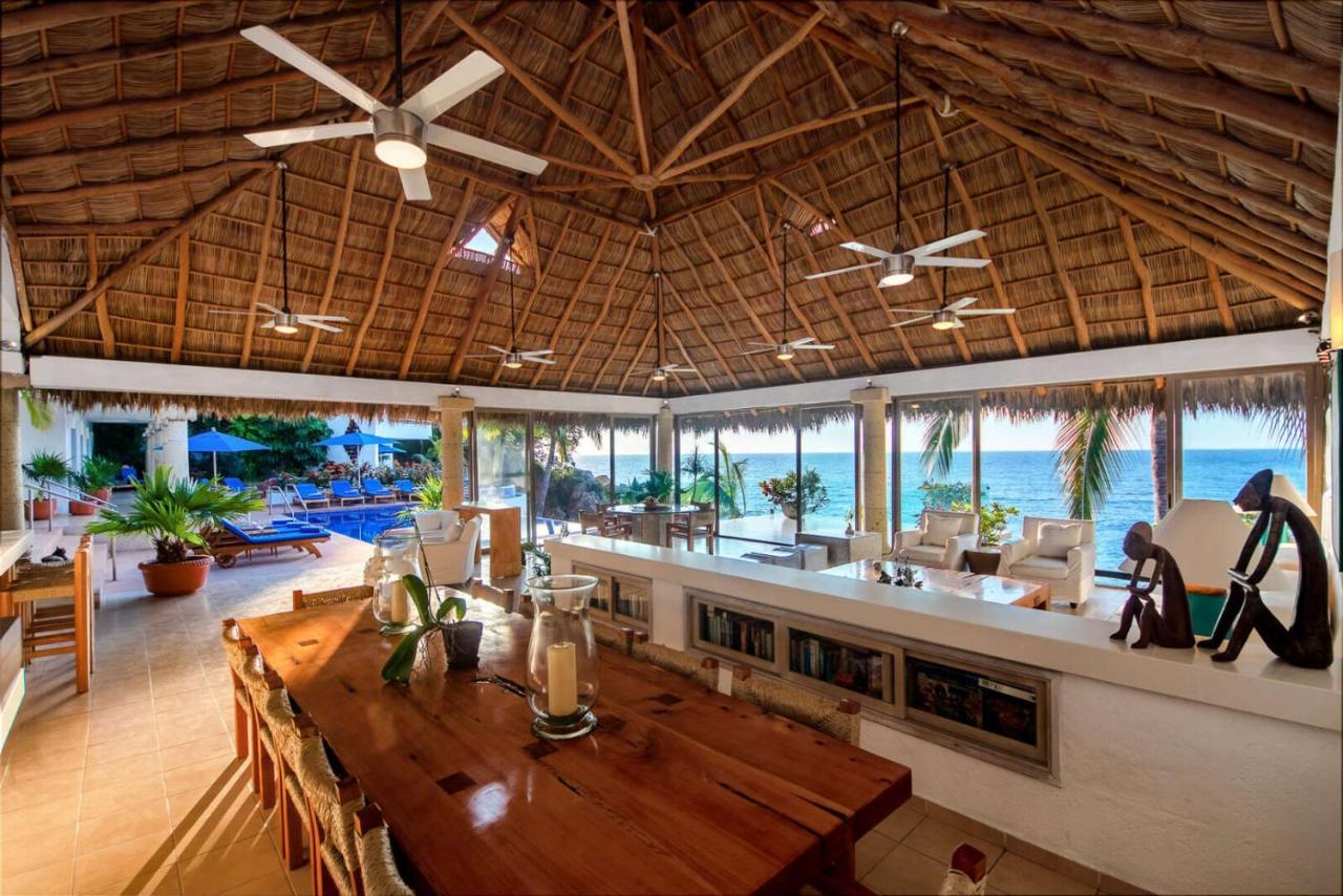 Beachfront Salinas House Puerto Vallarta Exterior photo